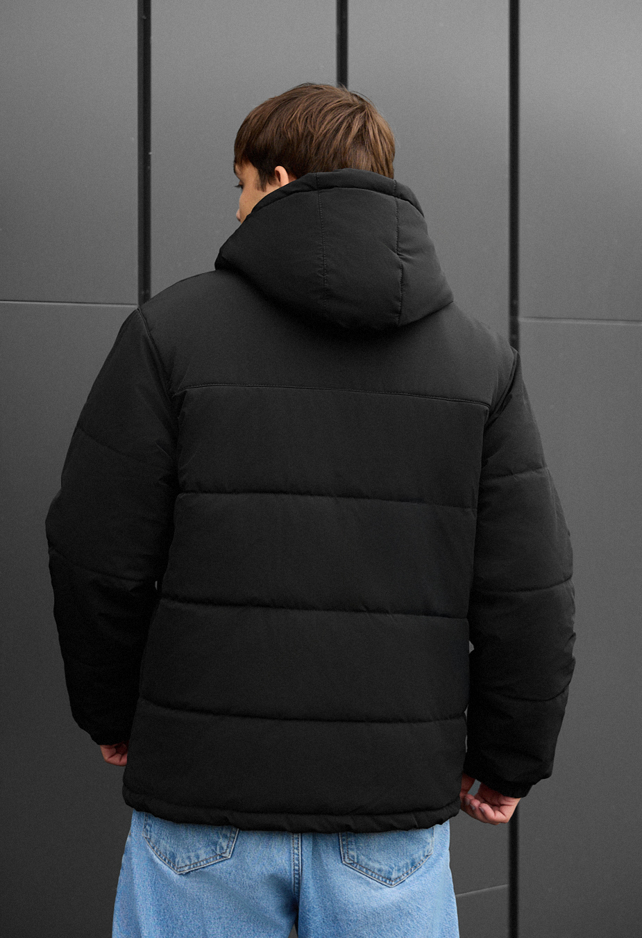 Geacă de iarnă Staff born black