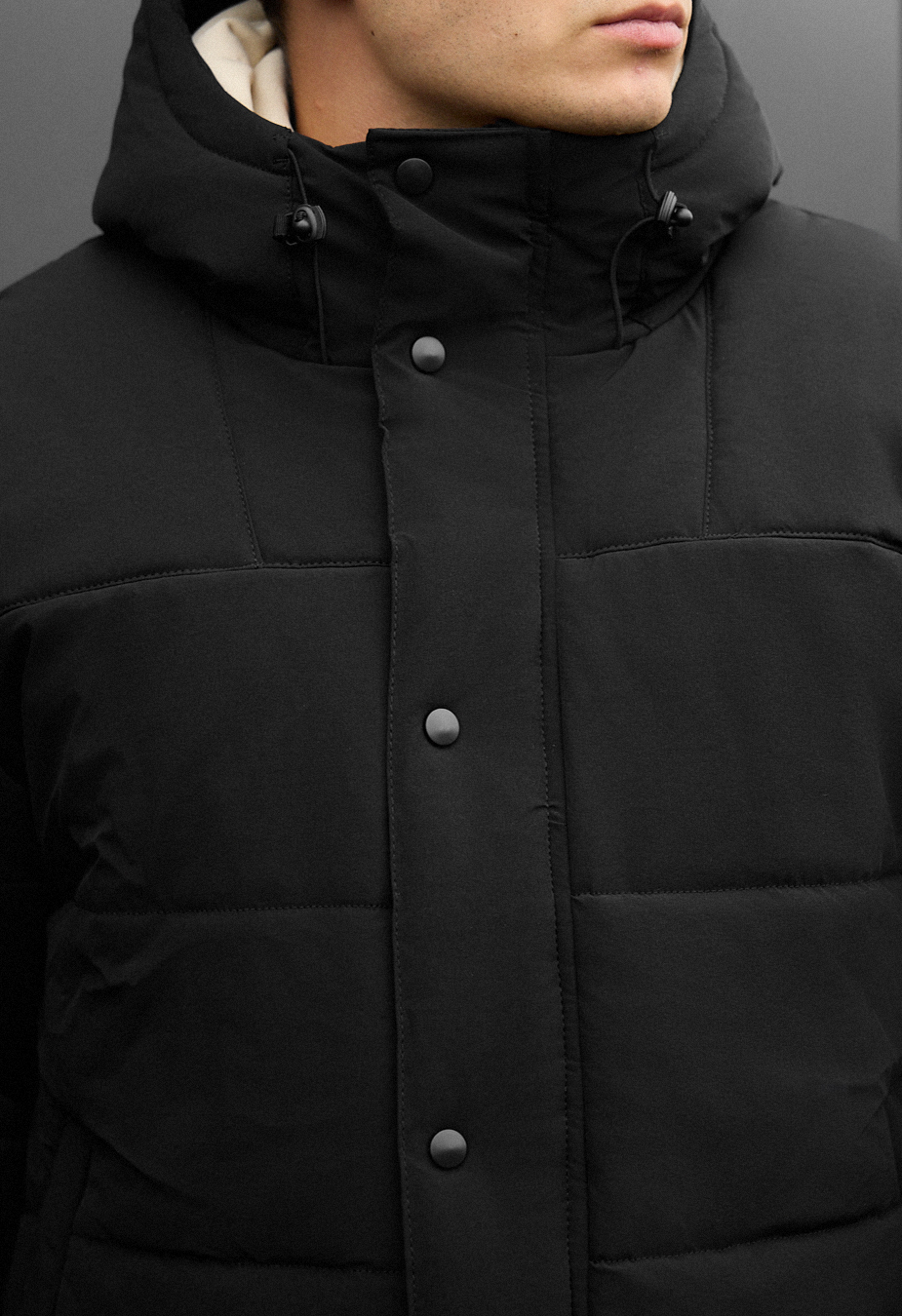 Geacă de iarnă Staff born black