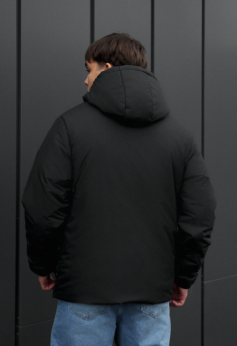 Geacă de iarnă Staff ai black