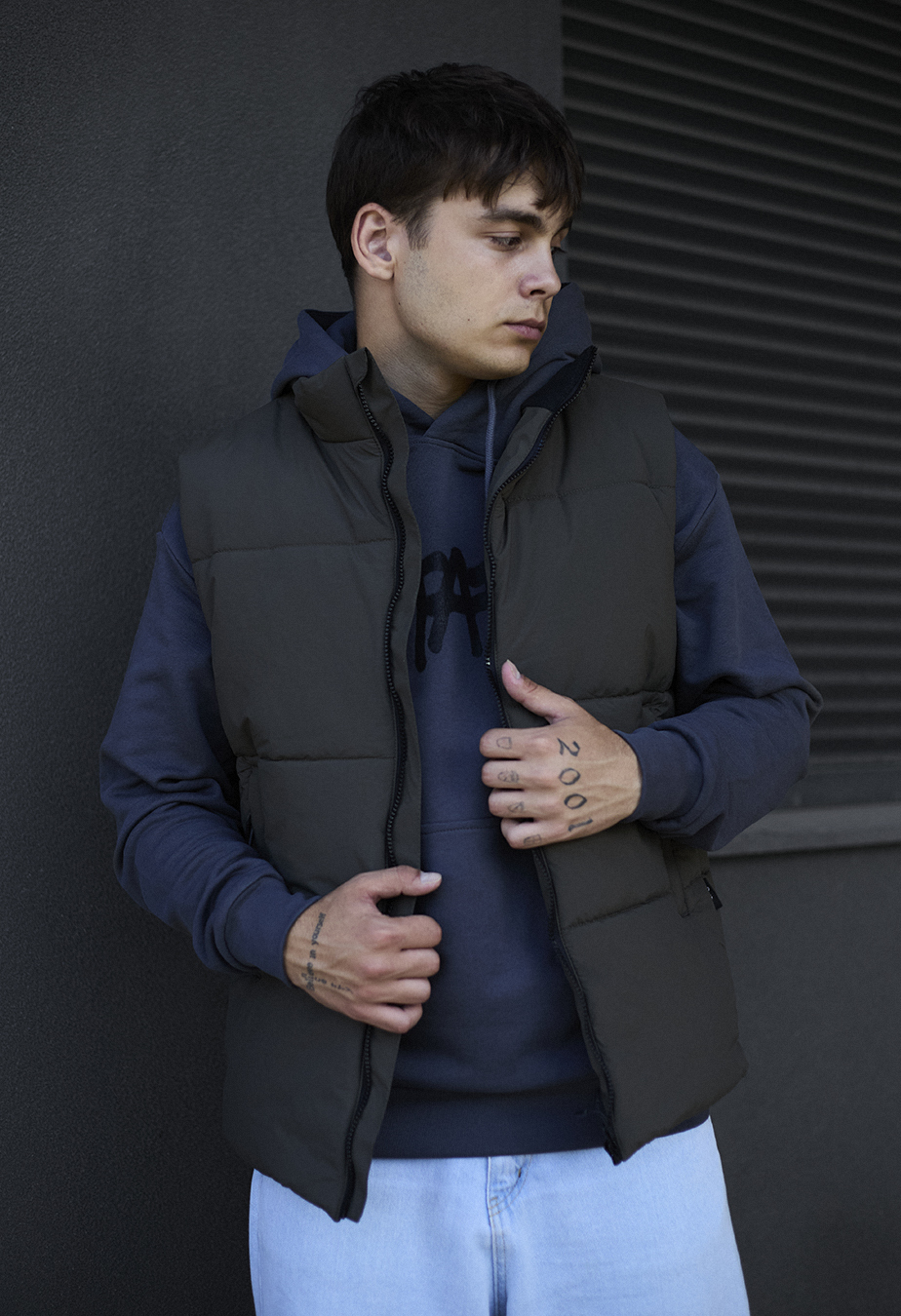 Vestă Staff miko khaki