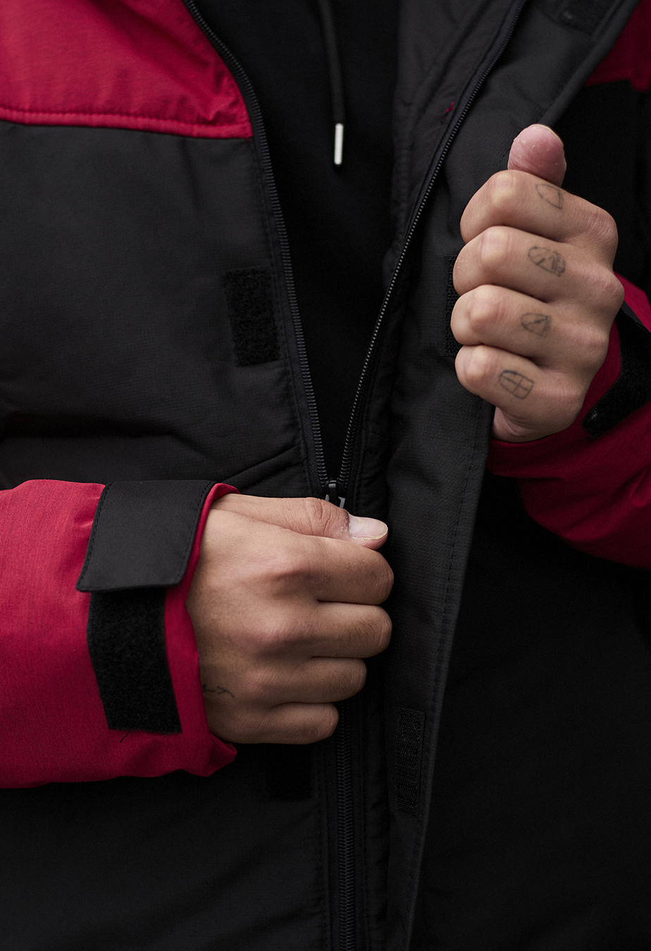 Geacă demi-sezon Staff ani black & red