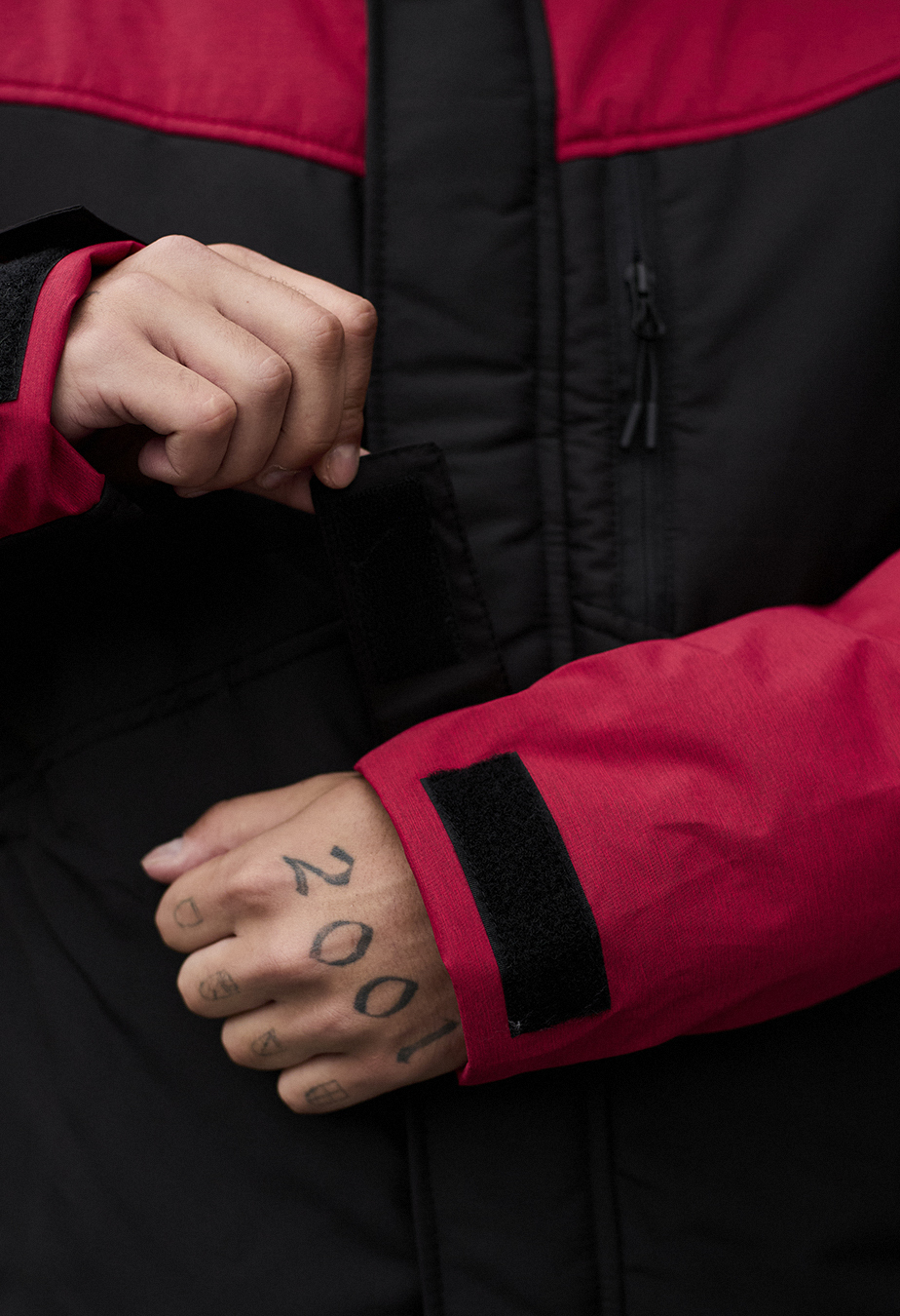 Geacă demi-sezon Staff ani black & red
