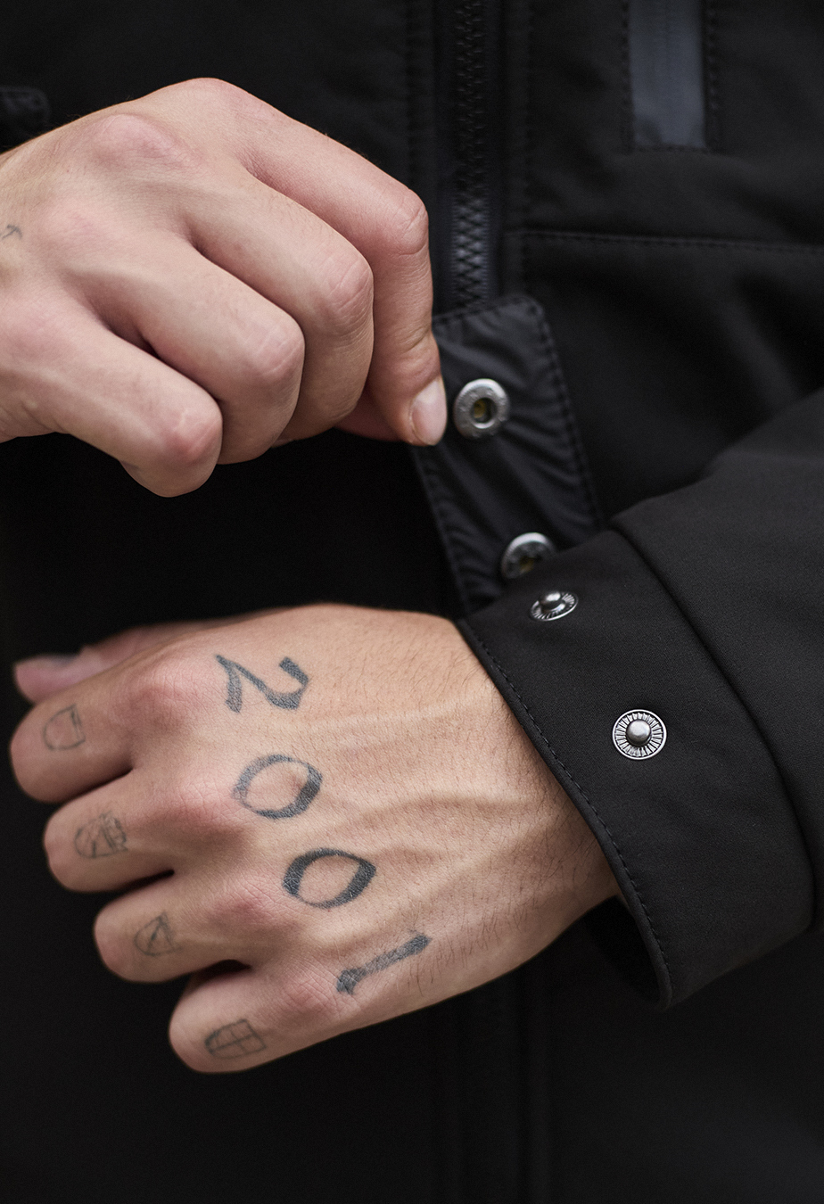 Geacă Staff soft shell mo black