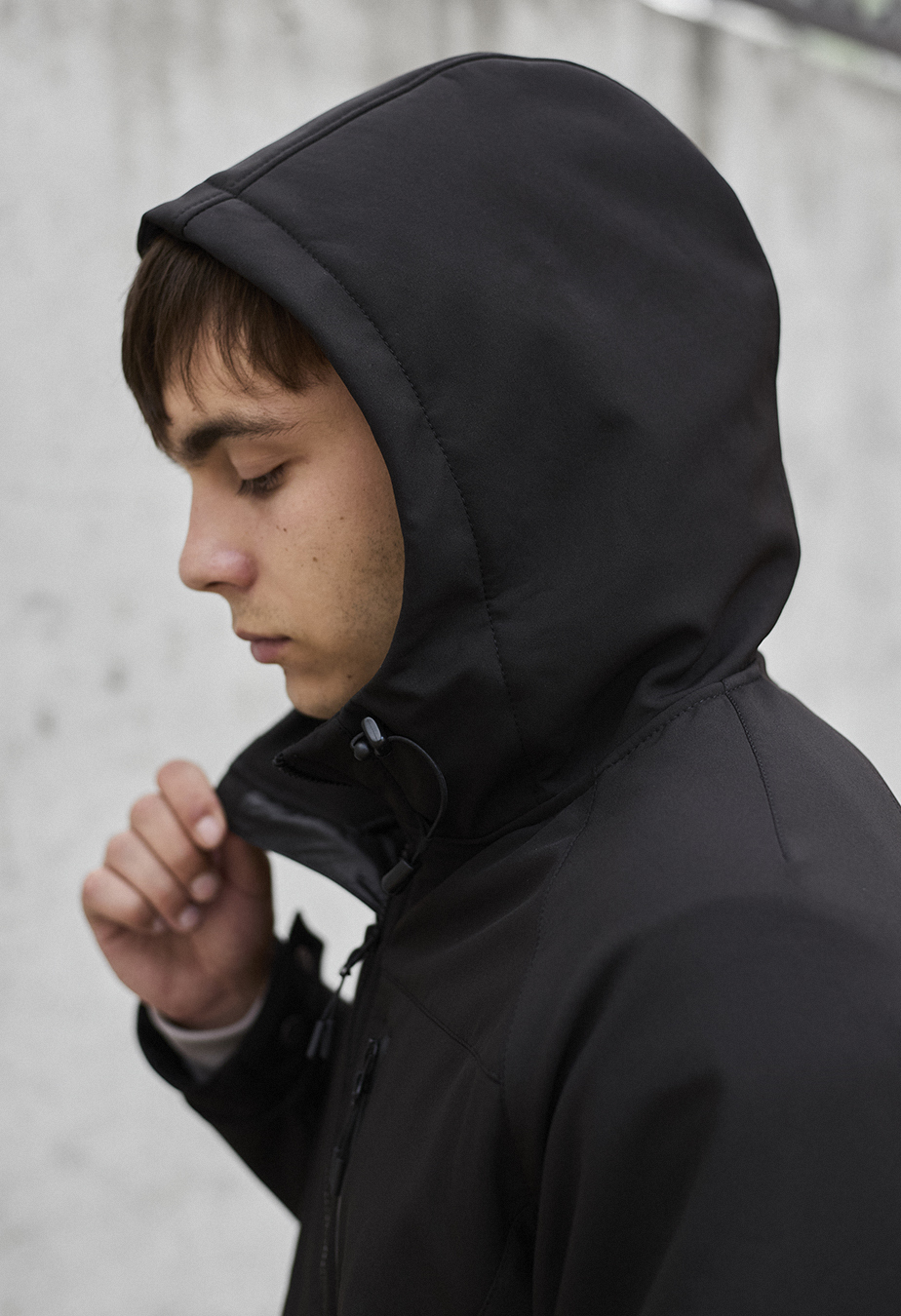 Geacă Staff soft shell mo black