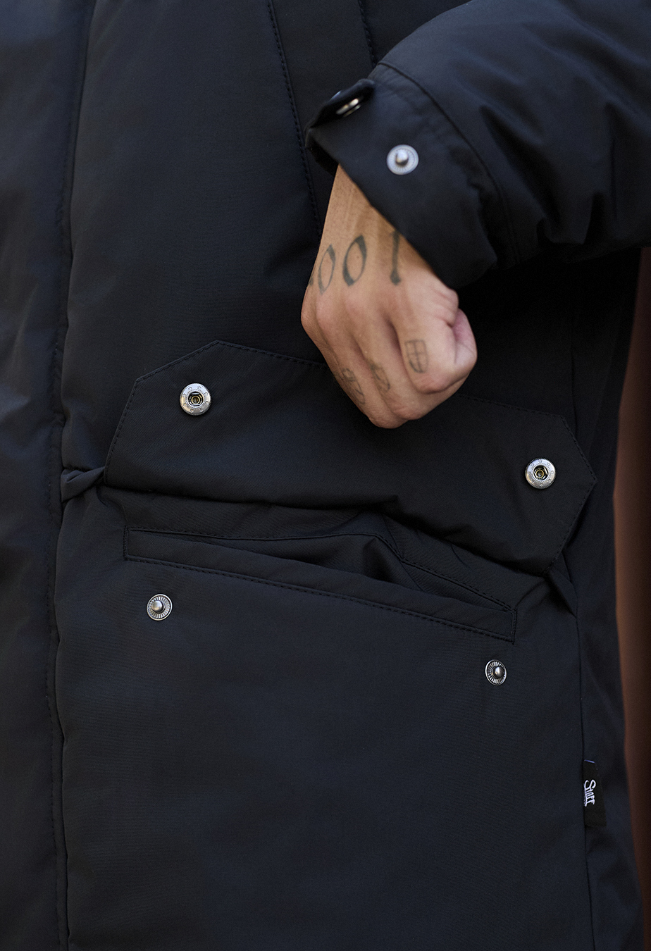 Parka de iarnă Staff st black