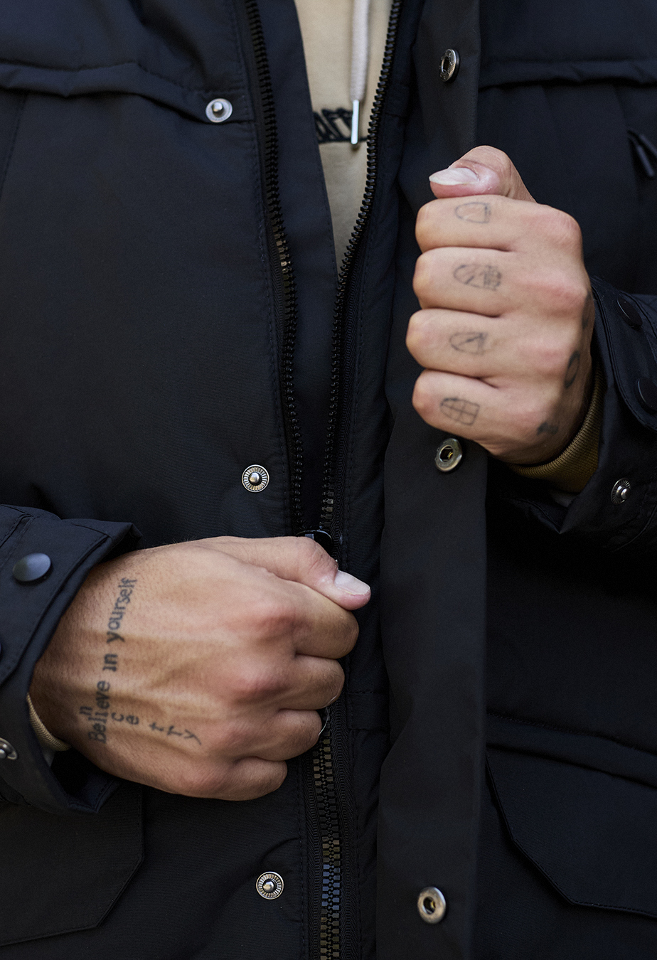 Parka de iarnă Staff st black