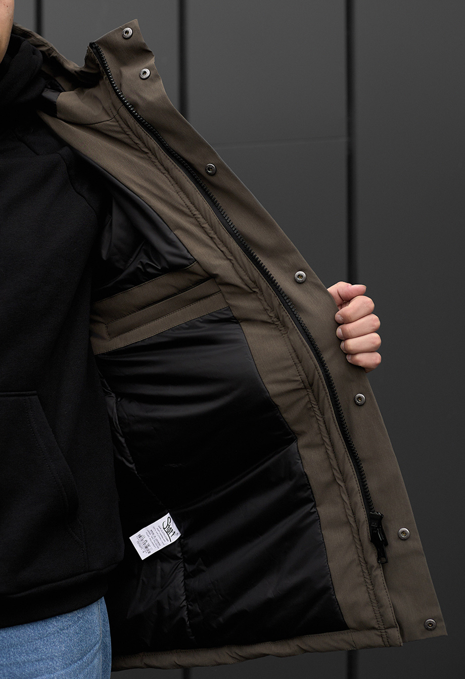 Parka de iarnă Staff st dark khaki