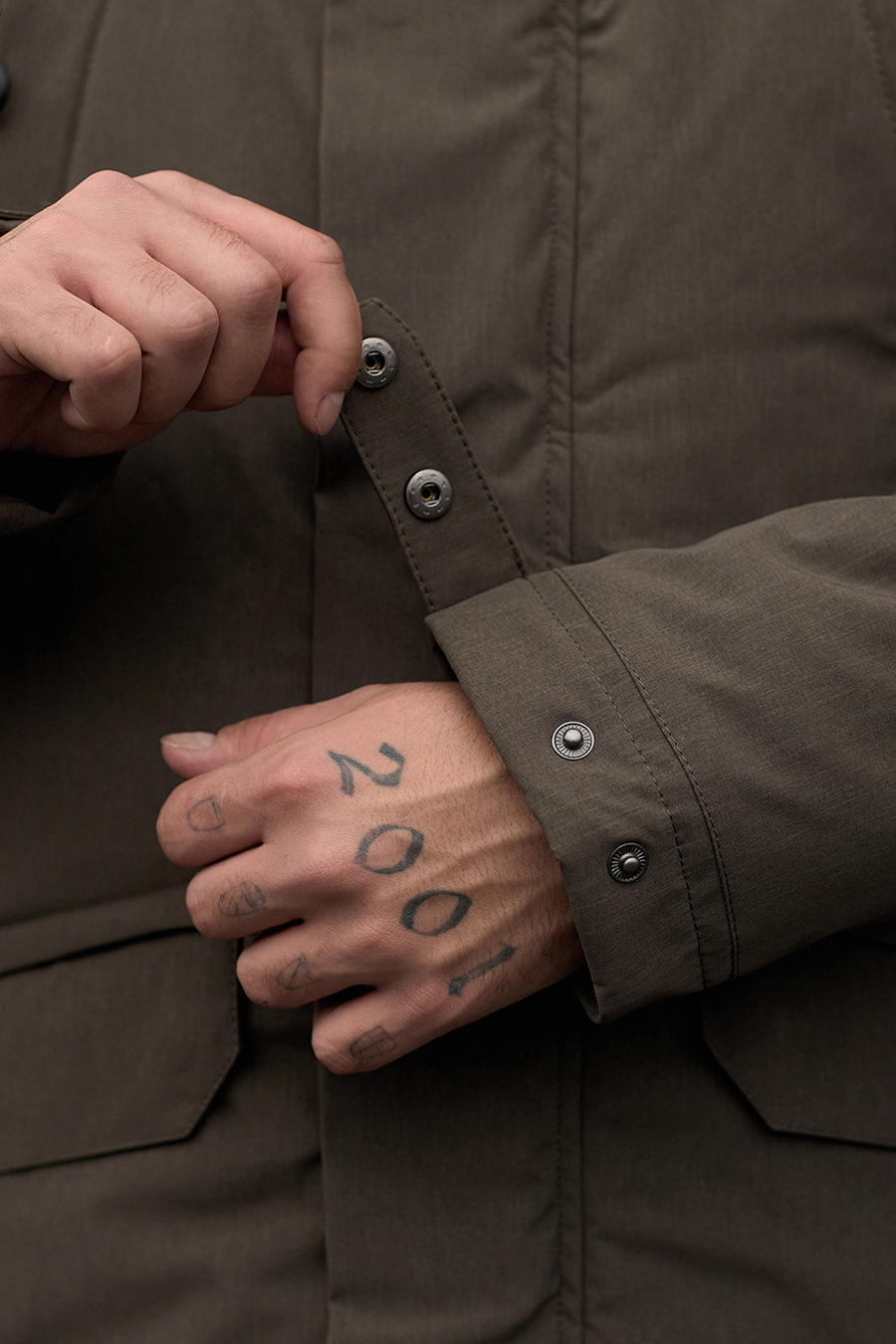 Parka de iarnă Staff st dark khaki