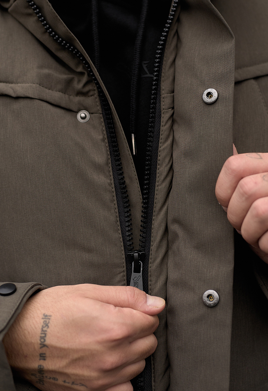 Parka de iarnă Staff st dark khaki