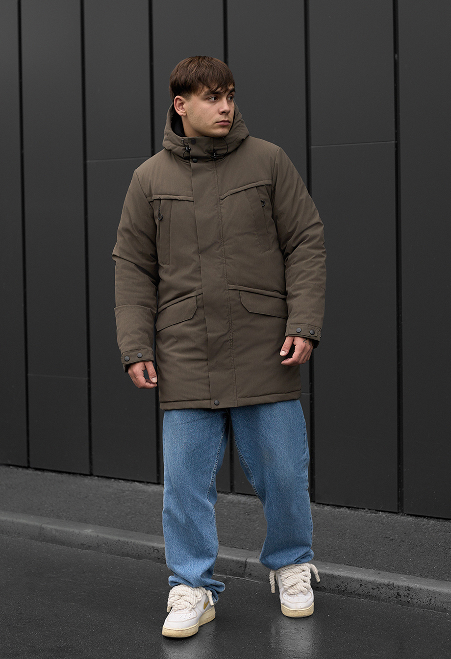 Parka de iarnă Staff st dark khaki