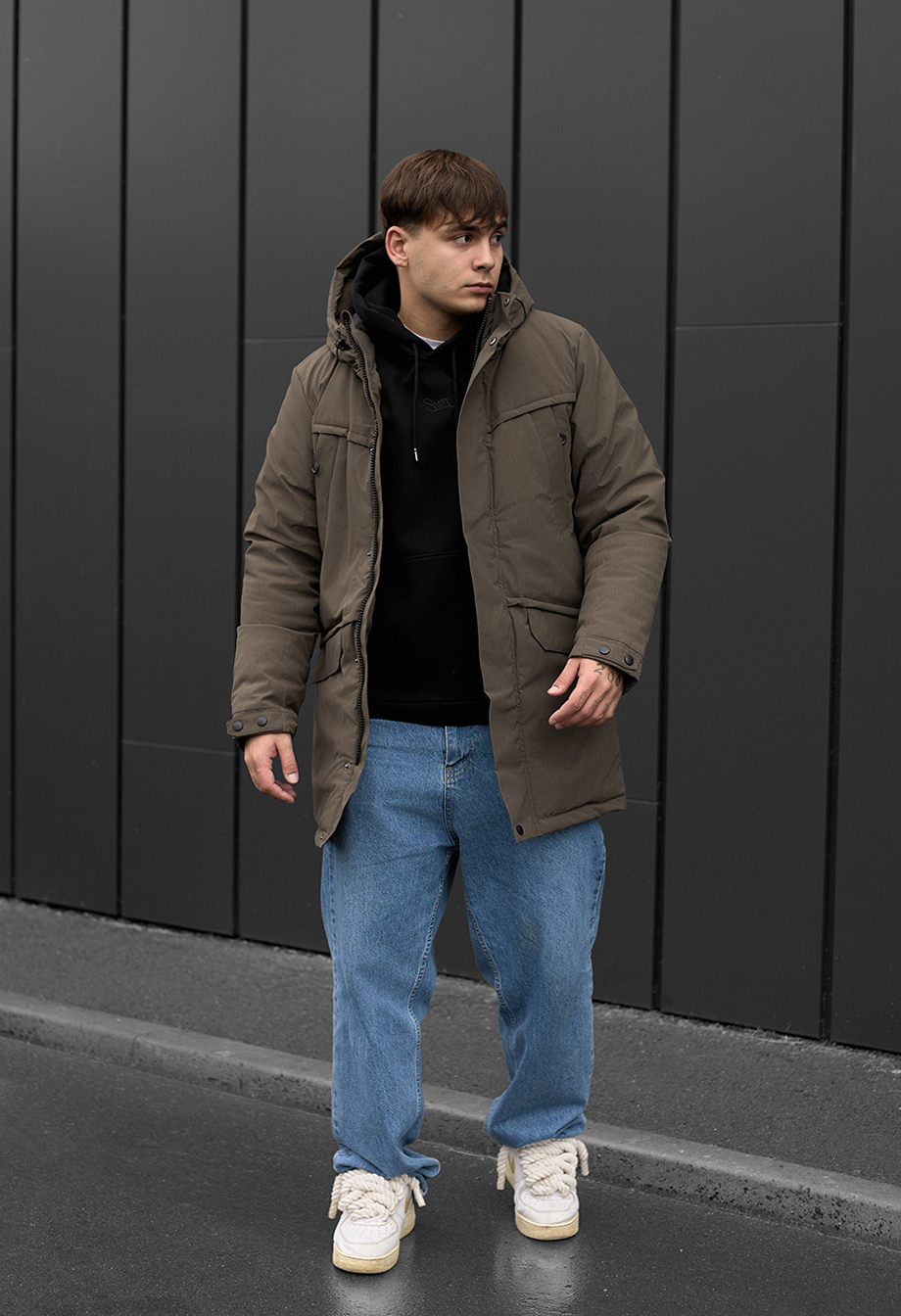 Parka de iarnă Staff st dark khaki