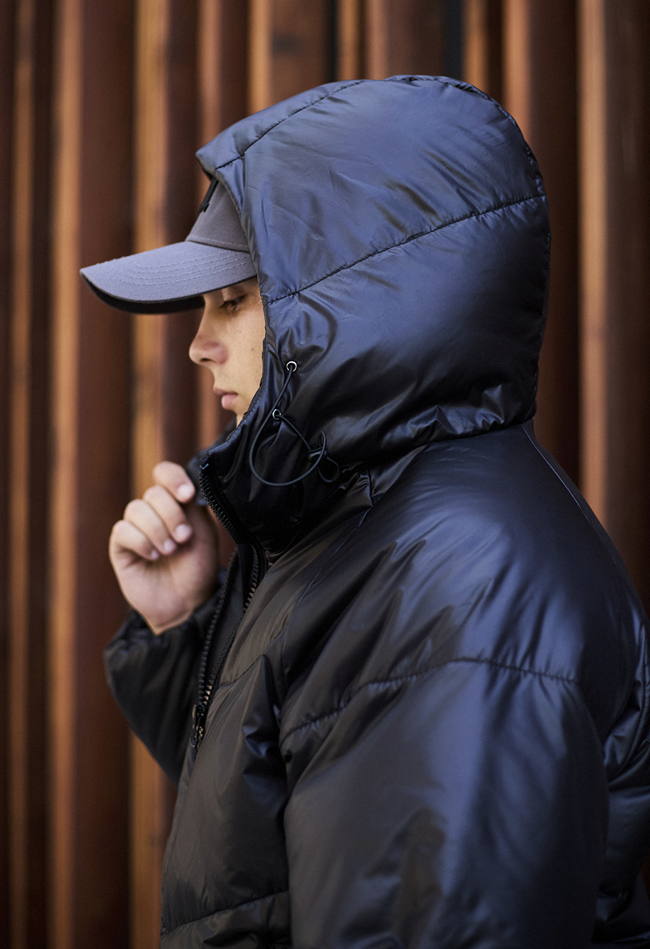 Geacă de iarnă Staff lyx black