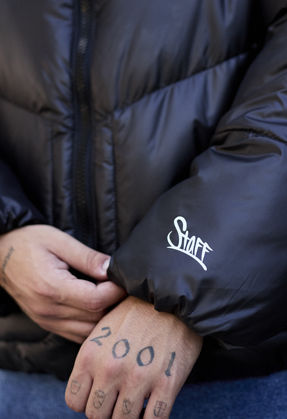 Geacă de iarnă Staff lyx black