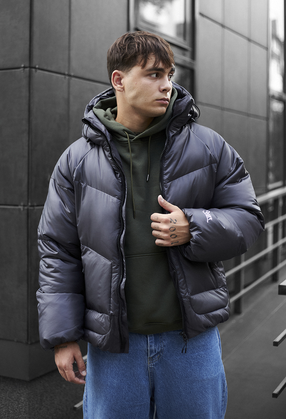 Geacă de iarnă  Staff lyx dark gray