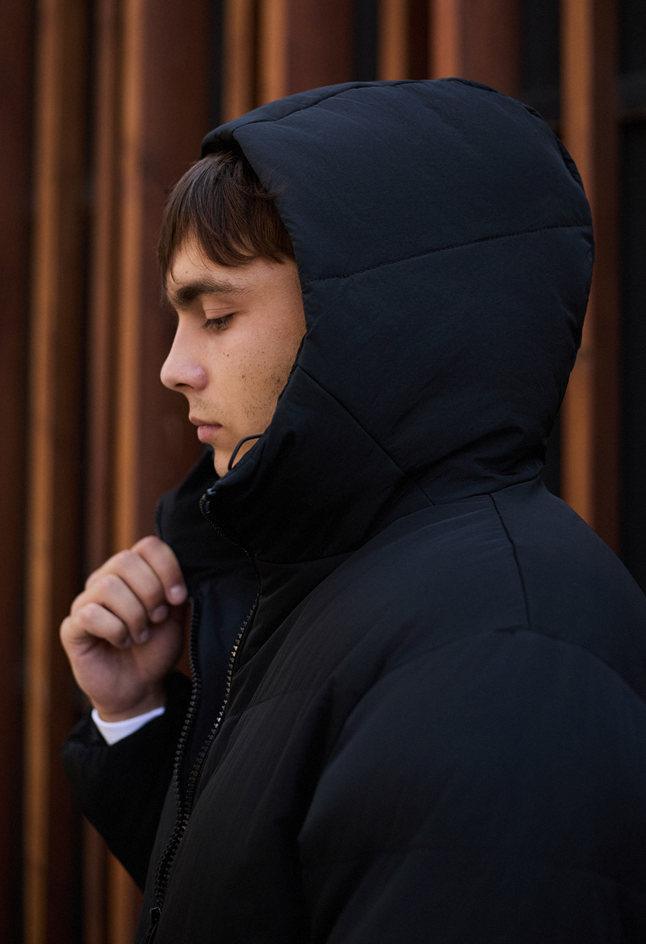 Geacă de iarnă Staff capo black