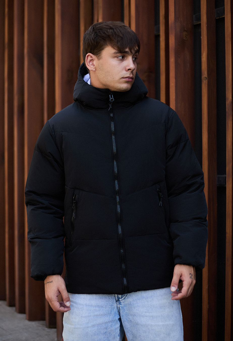 Geacă de iarnă Staff capo black