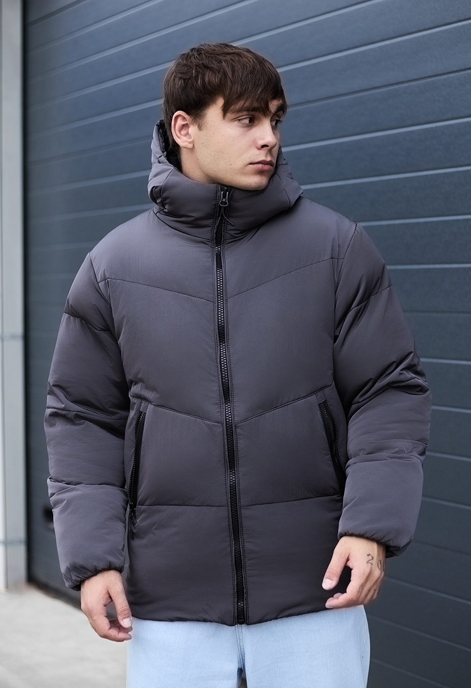 Geacă de iarnă Staff capo gray