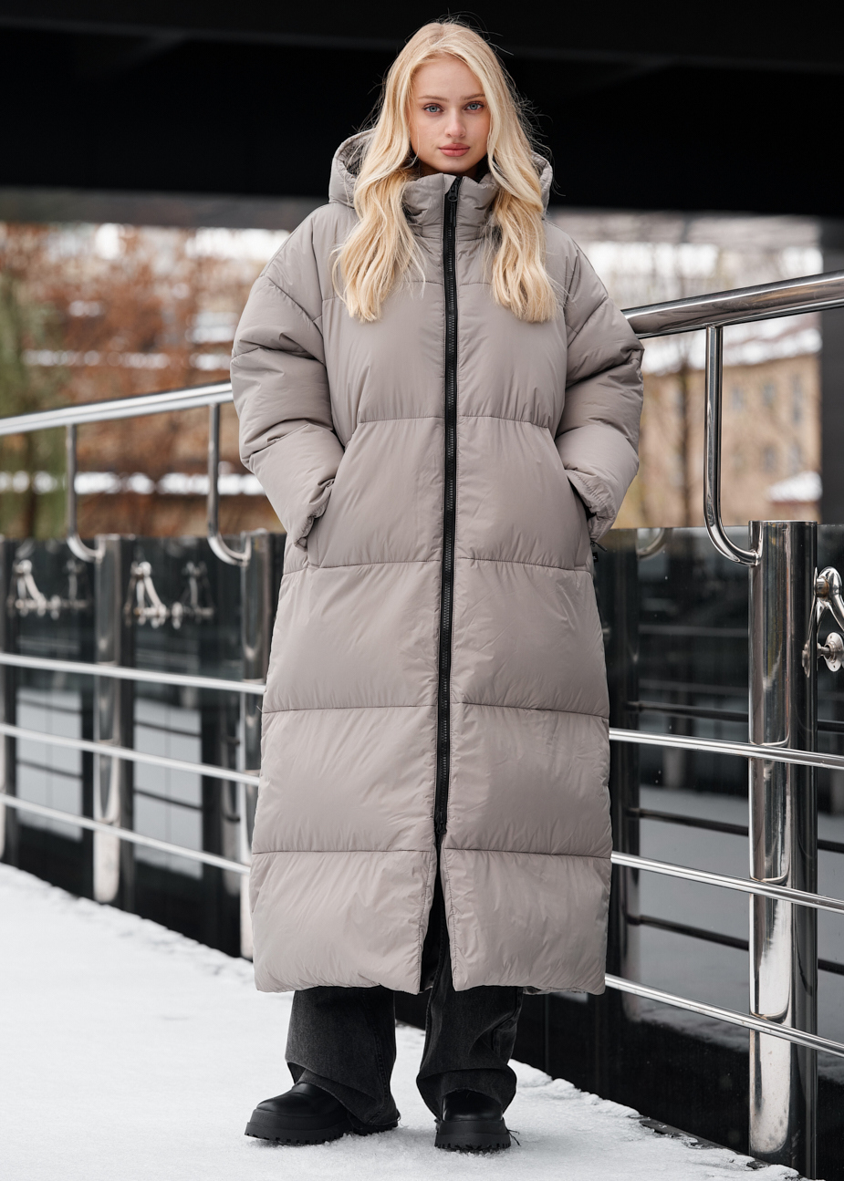 Geacă de iarnă de damă Staff to gray