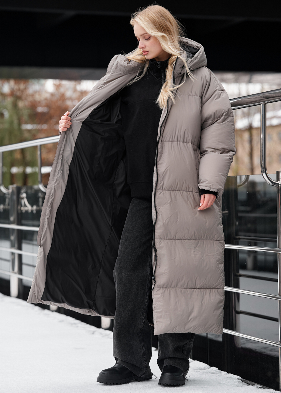 Geacă de iarnă de damă Staff to gray