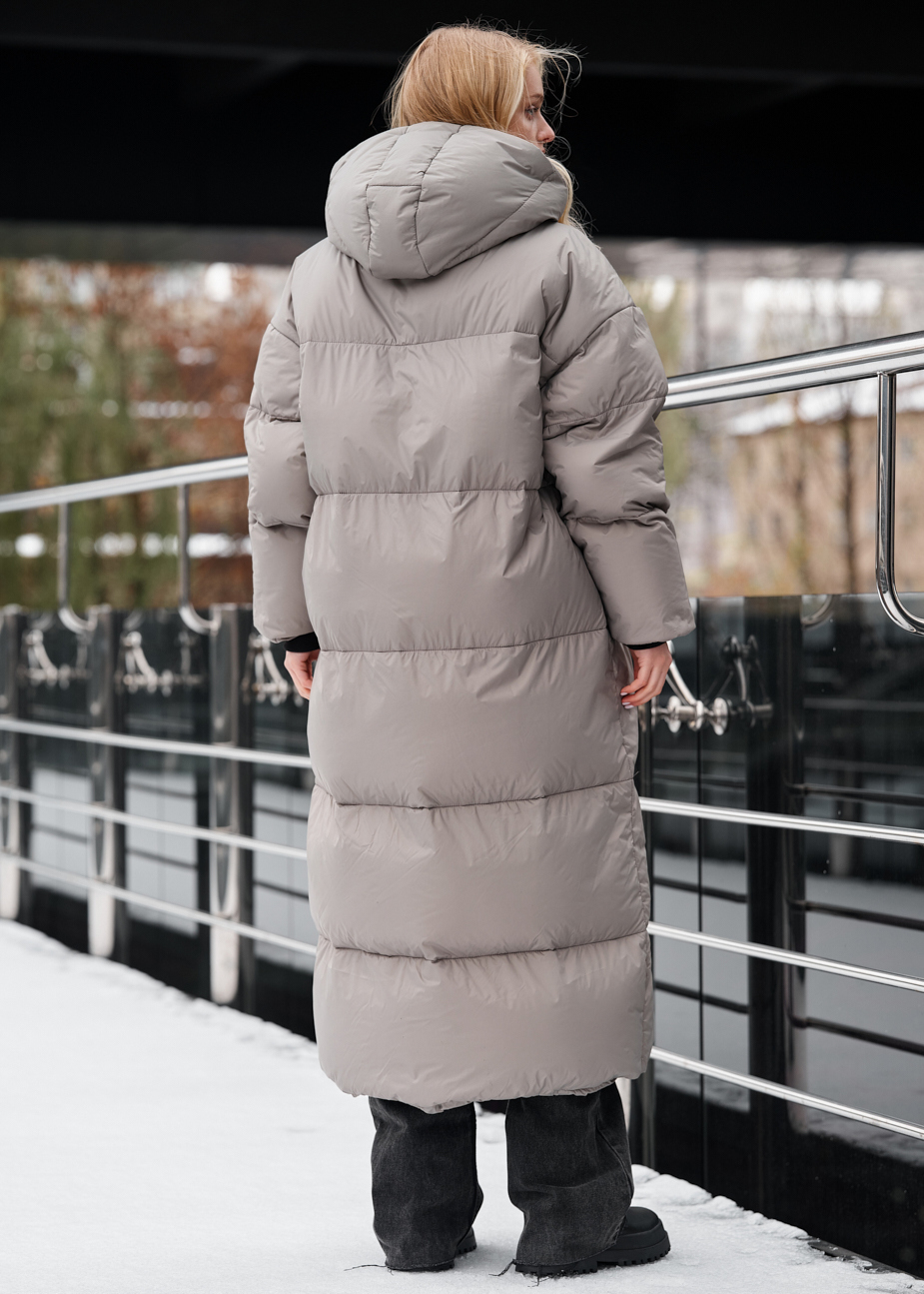 Geacă de iarnă de damă Staff to gray