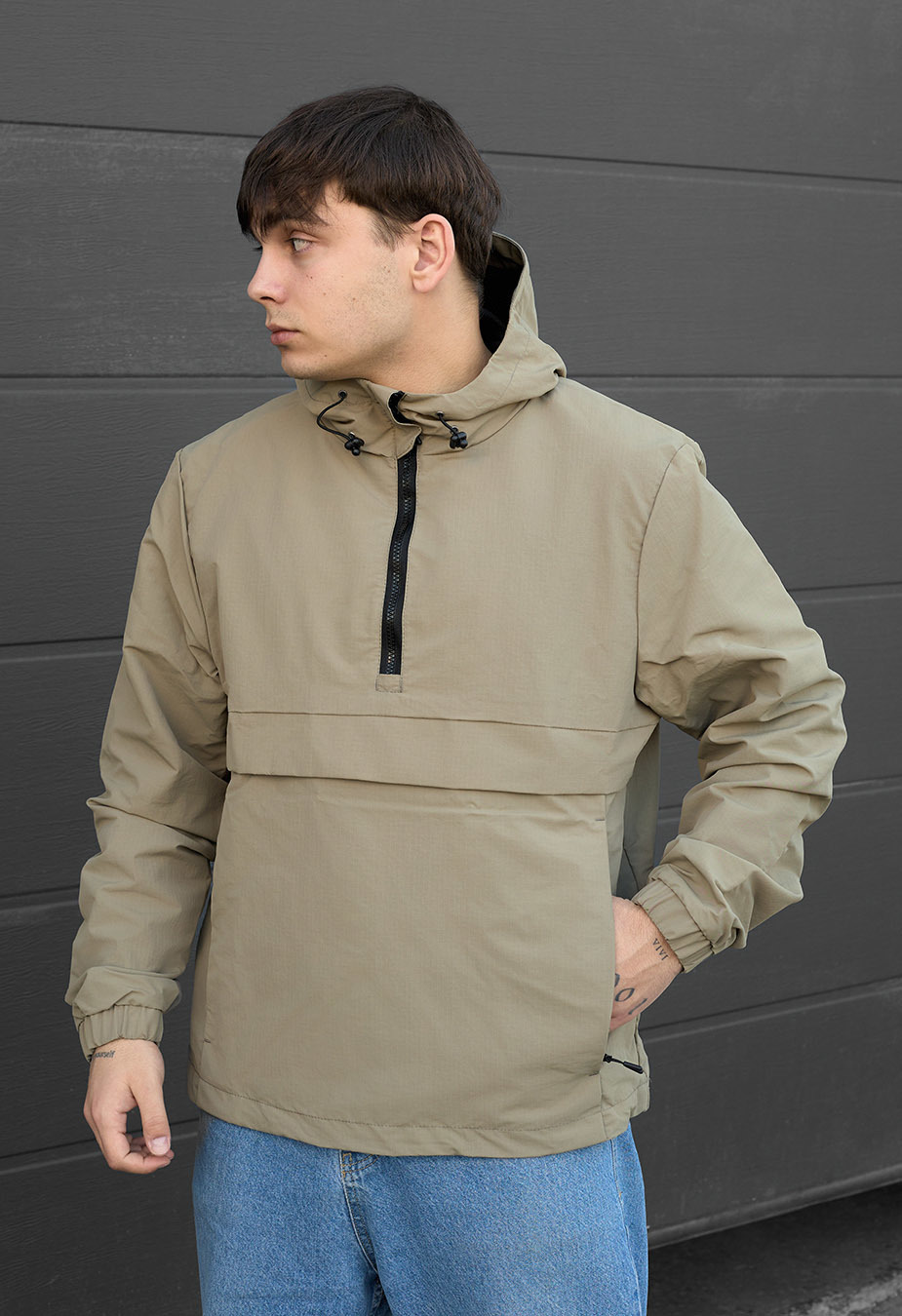 Anorak Staff po olive