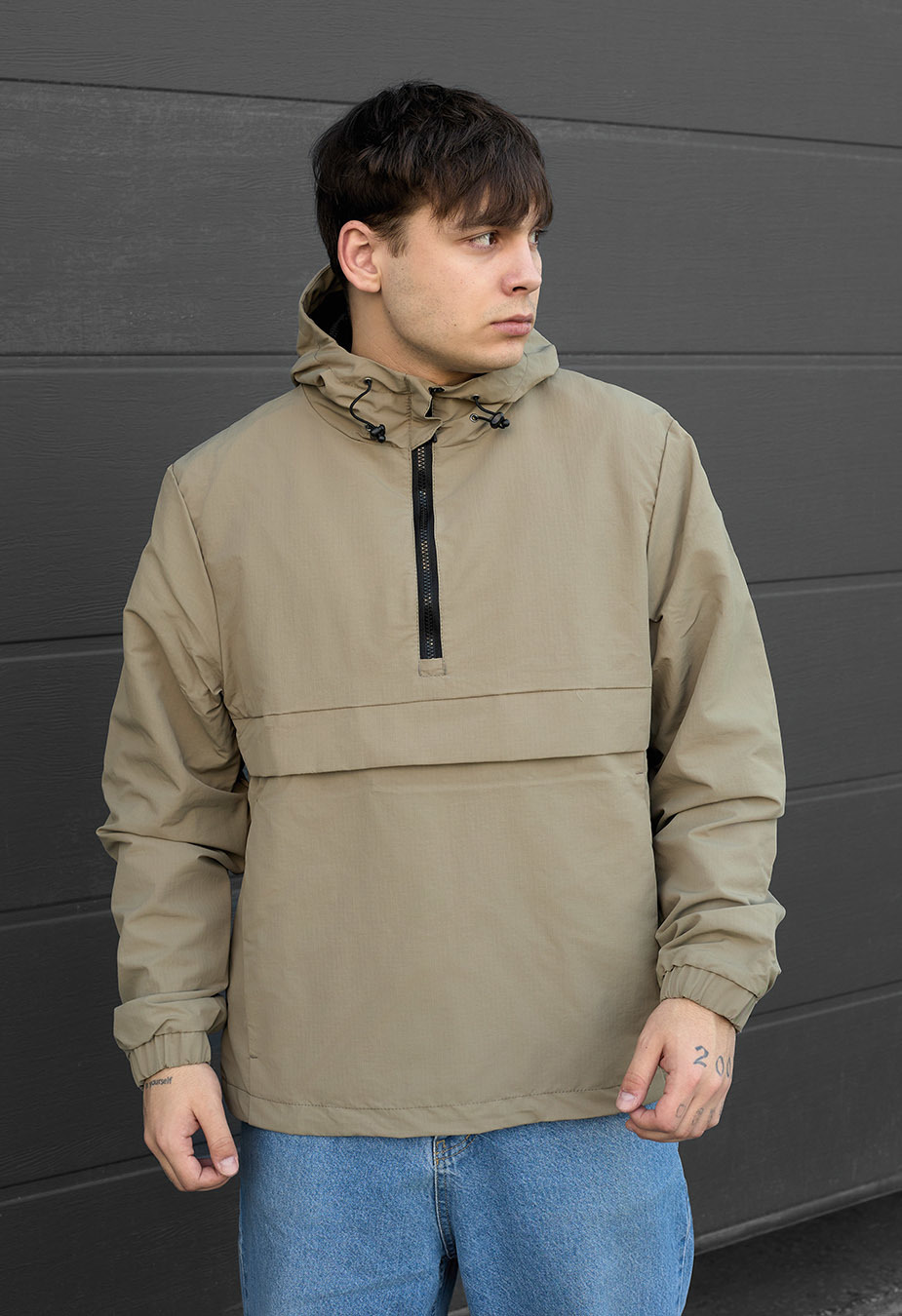 Anorak Staff po olive
