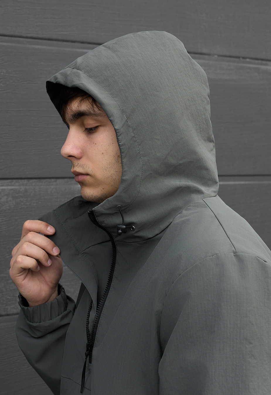 Anorak Staff po gray