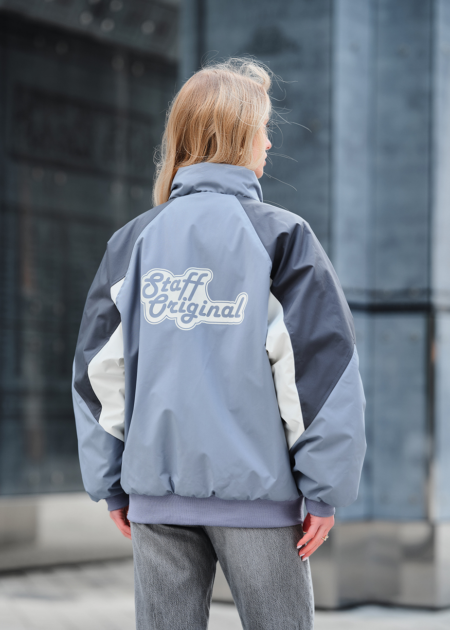 Geacă de damă Staff co gray & dark gray oversize