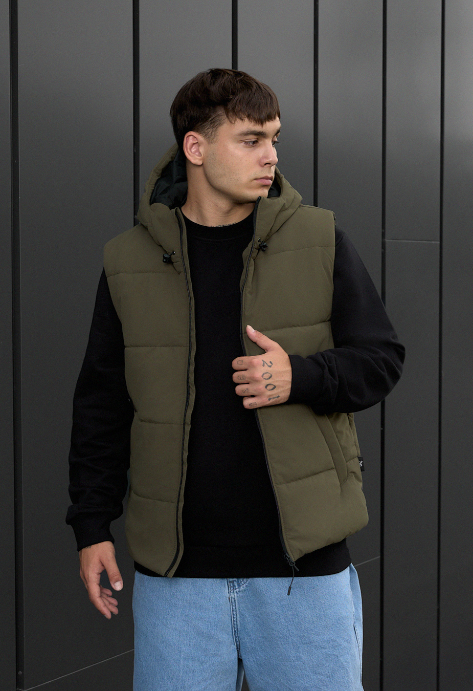 Vestă Staff xend khaki