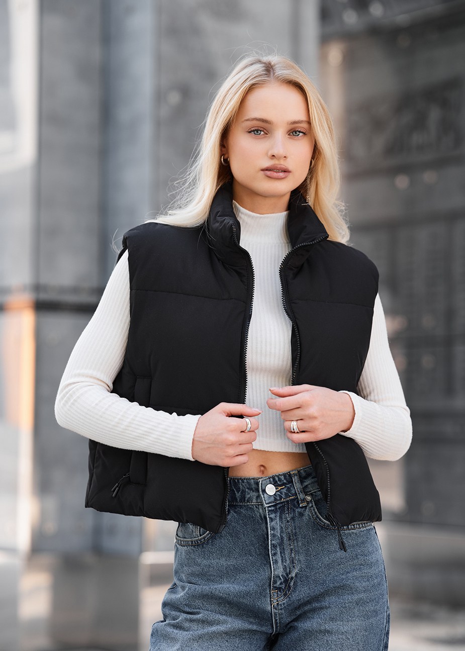 Vestă de damă Staff dael black