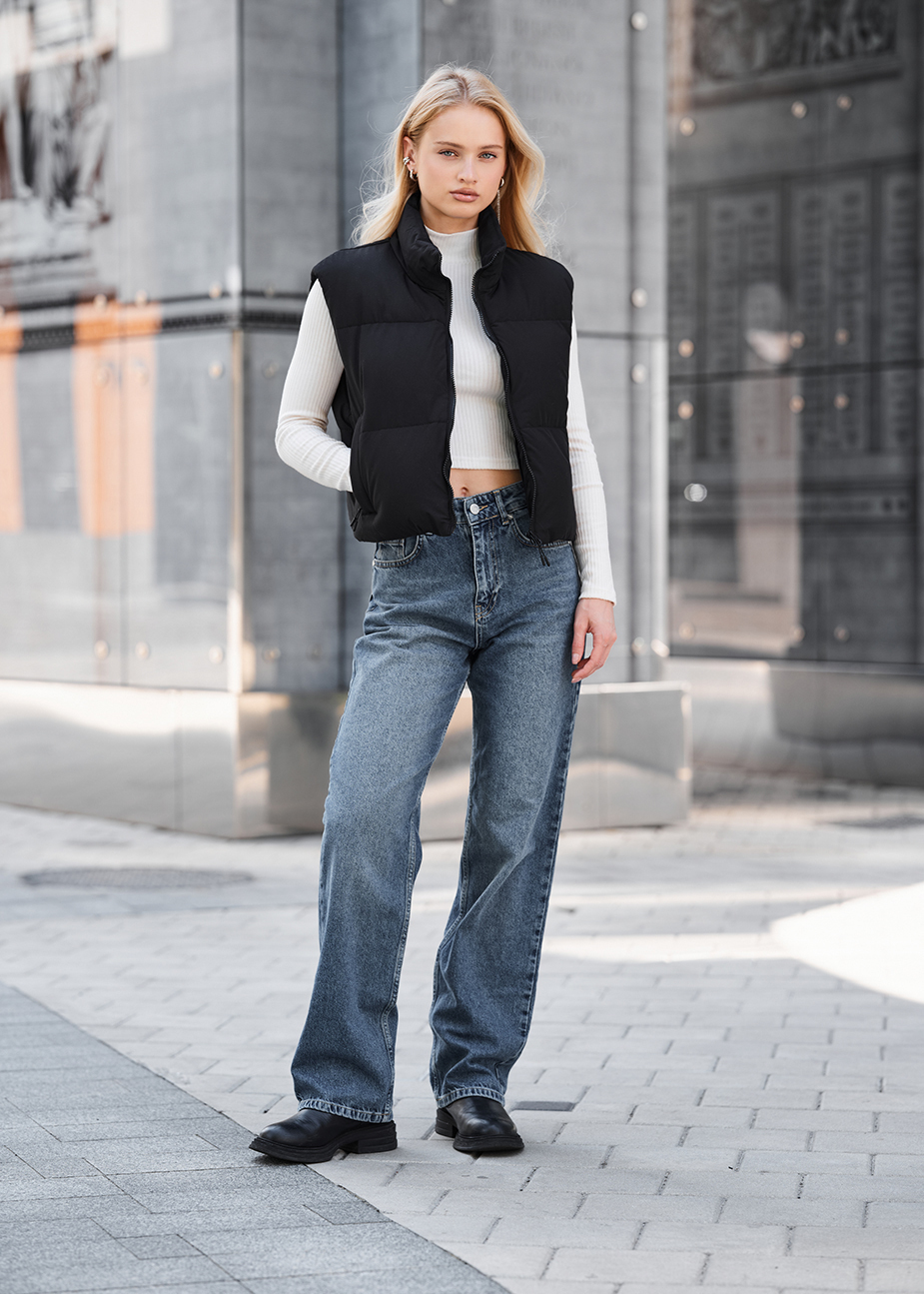 Vestă de damă Staff dael black