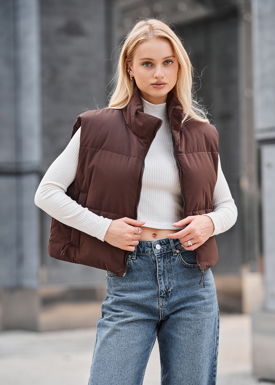 Vestă de damă Staff dael brown