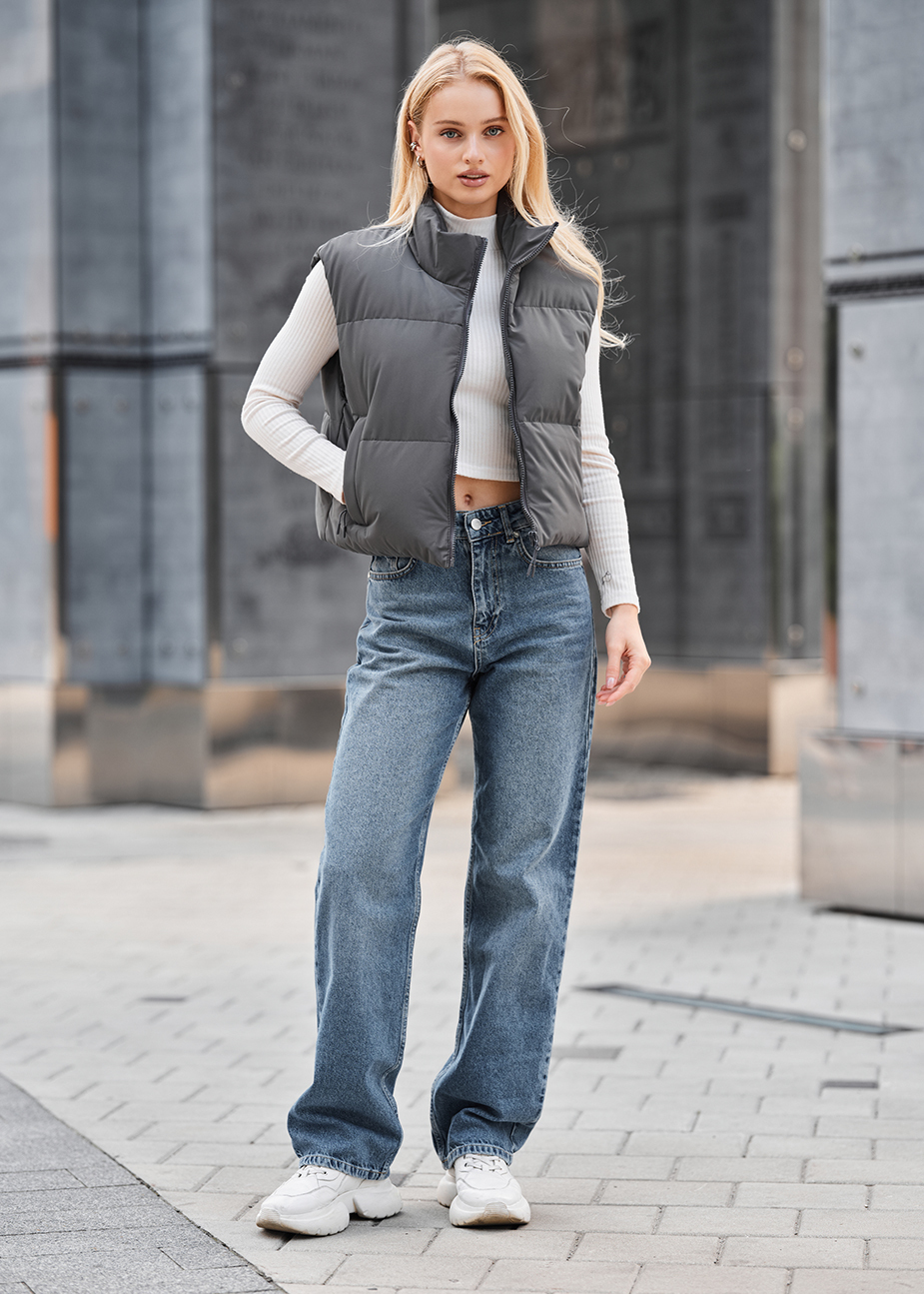 Vestă de damă Staff dael gray