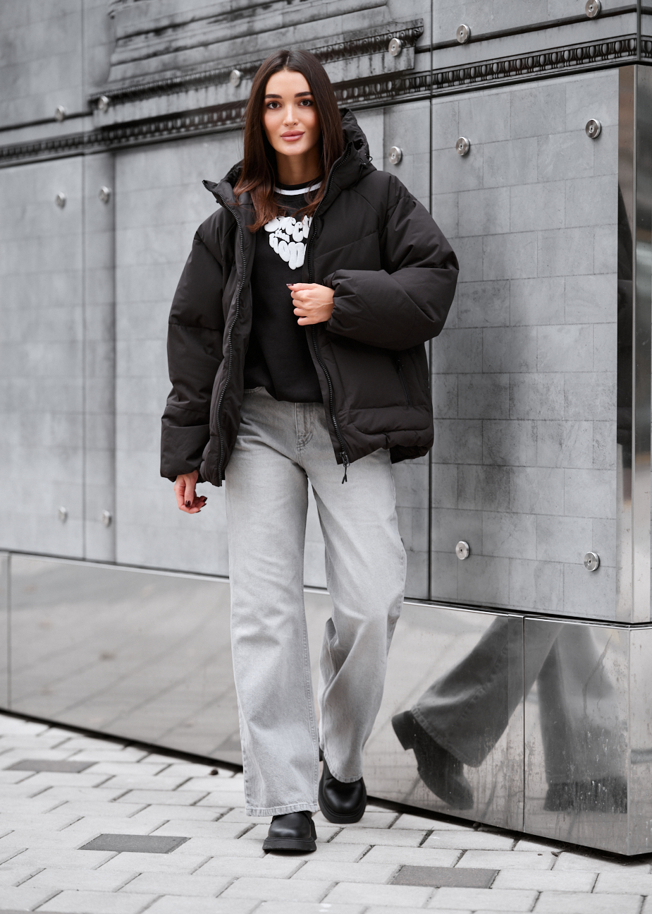 Geacă de iarnă de damă Staff tre black