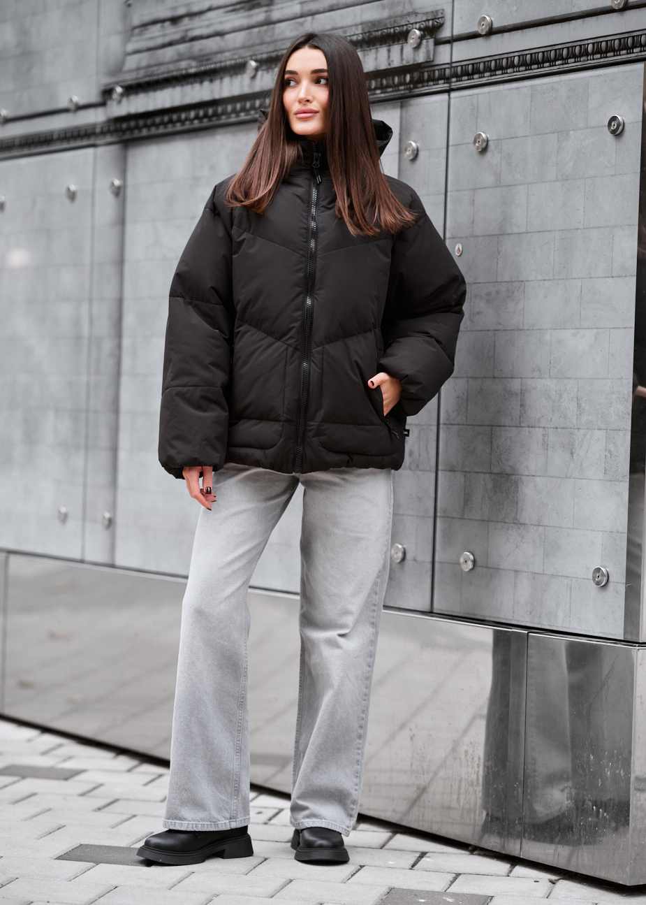 Geacă de iarnă de damă Staff tre black