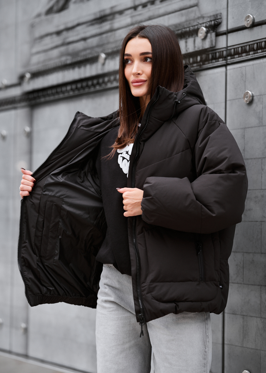 Geacă de iarnă de damă Staff tre black