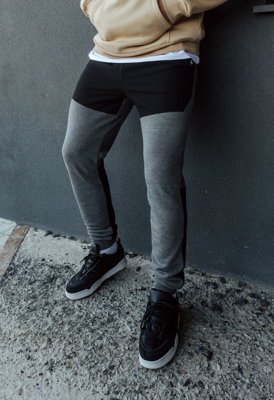 Pantaloni de trening Staff de gray fleece