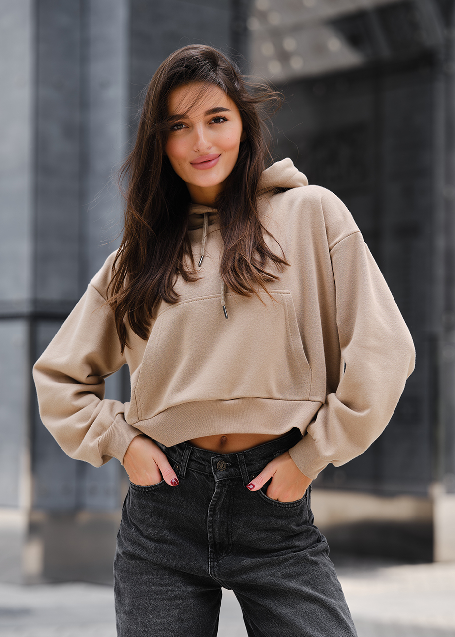 Hanorac de damă Staff mi beige