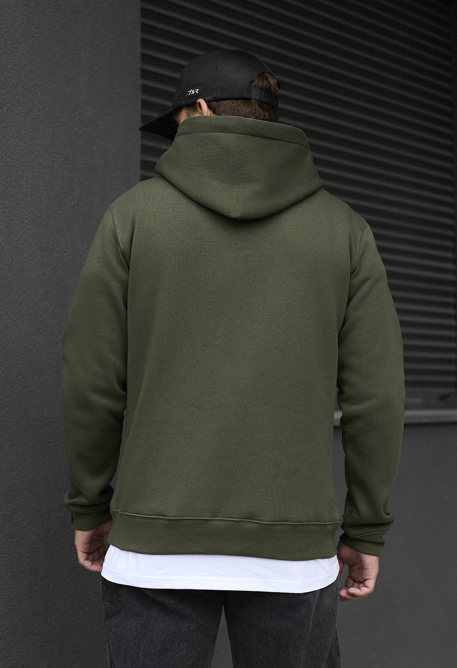 Hanorac Staff khaki basic fleece