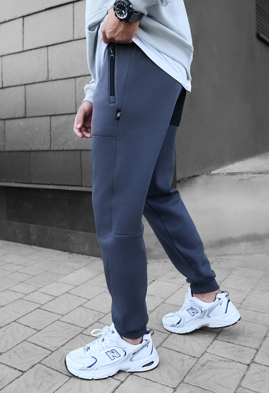 Pantaloni de trening Staff ch gray fleece