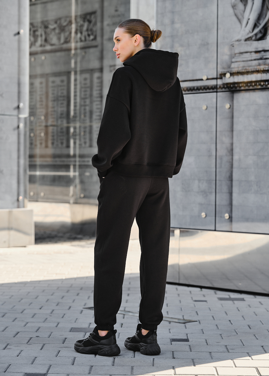 Trening de damă Staff co black oversize fleece