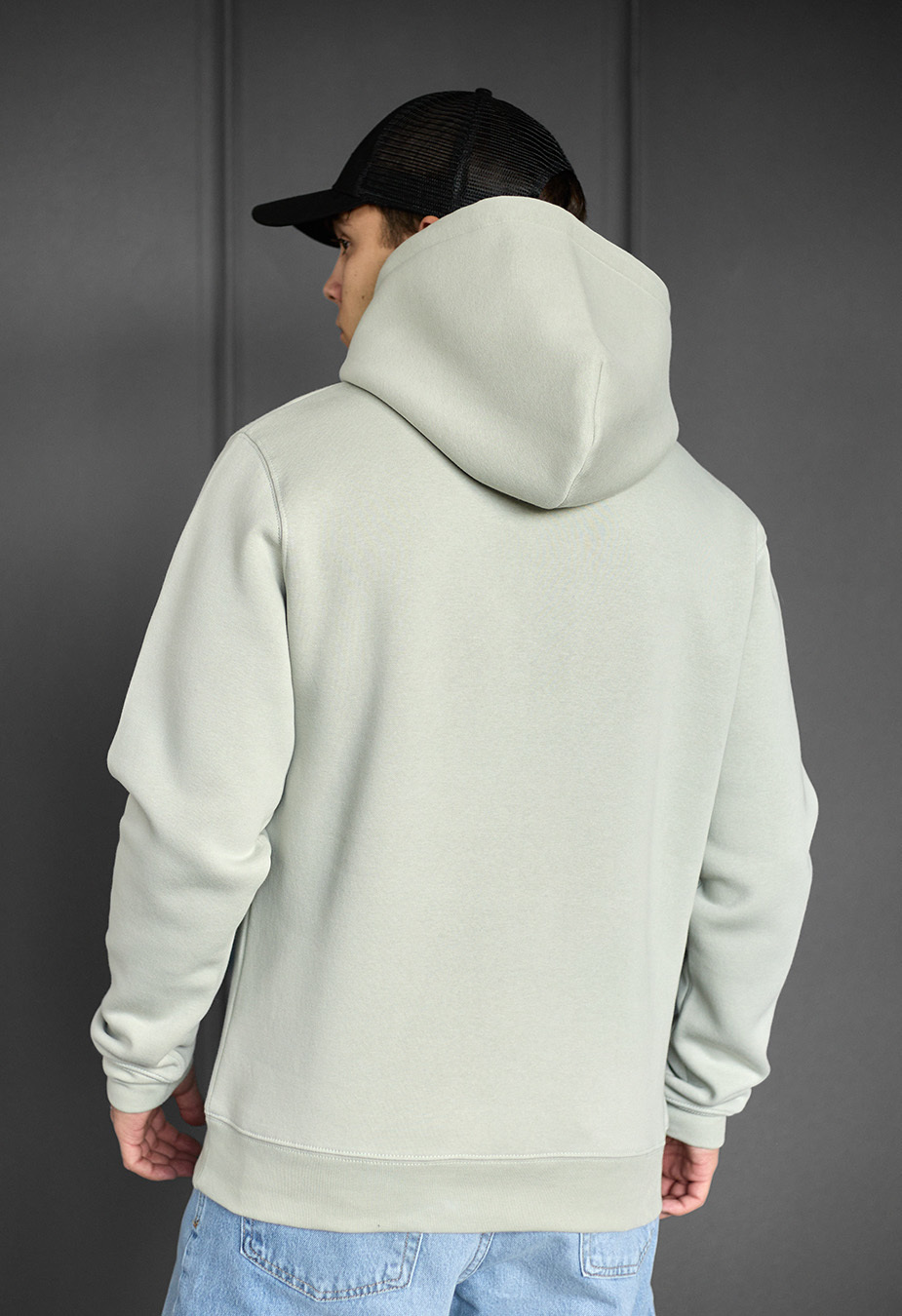 Hanorac Staff light olive basic fleece