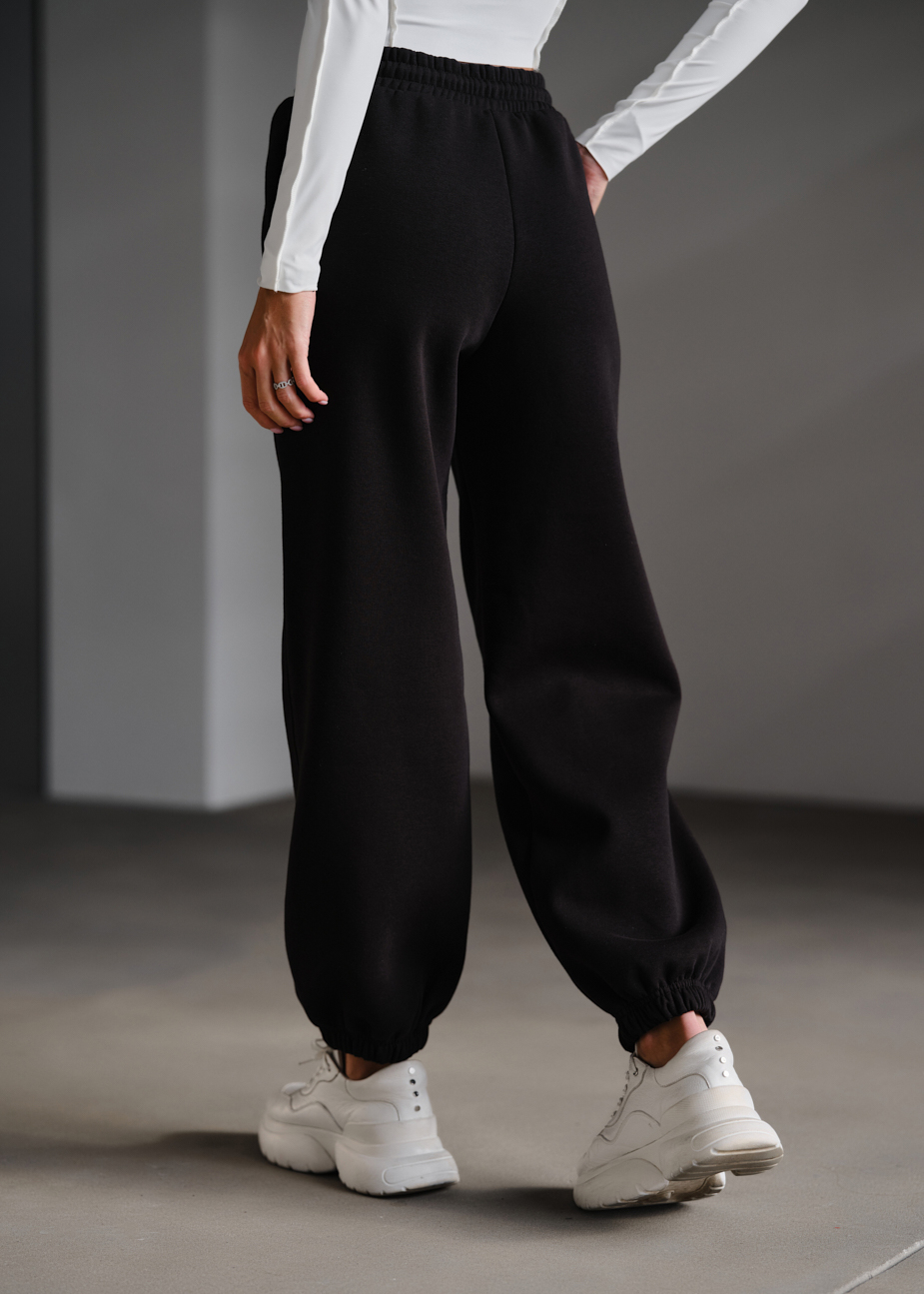 Pantaloni de trening de damă Staff fox black fleece