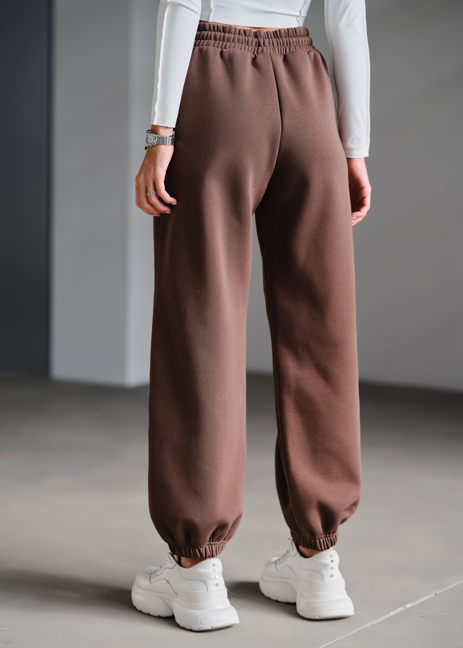 Pantaloni de trening de damă  Staff fox brown fleece
