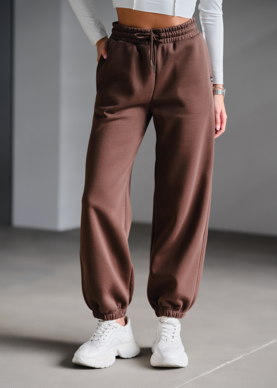 Pantaloni de trening de damă  Staff fox brown fleece
