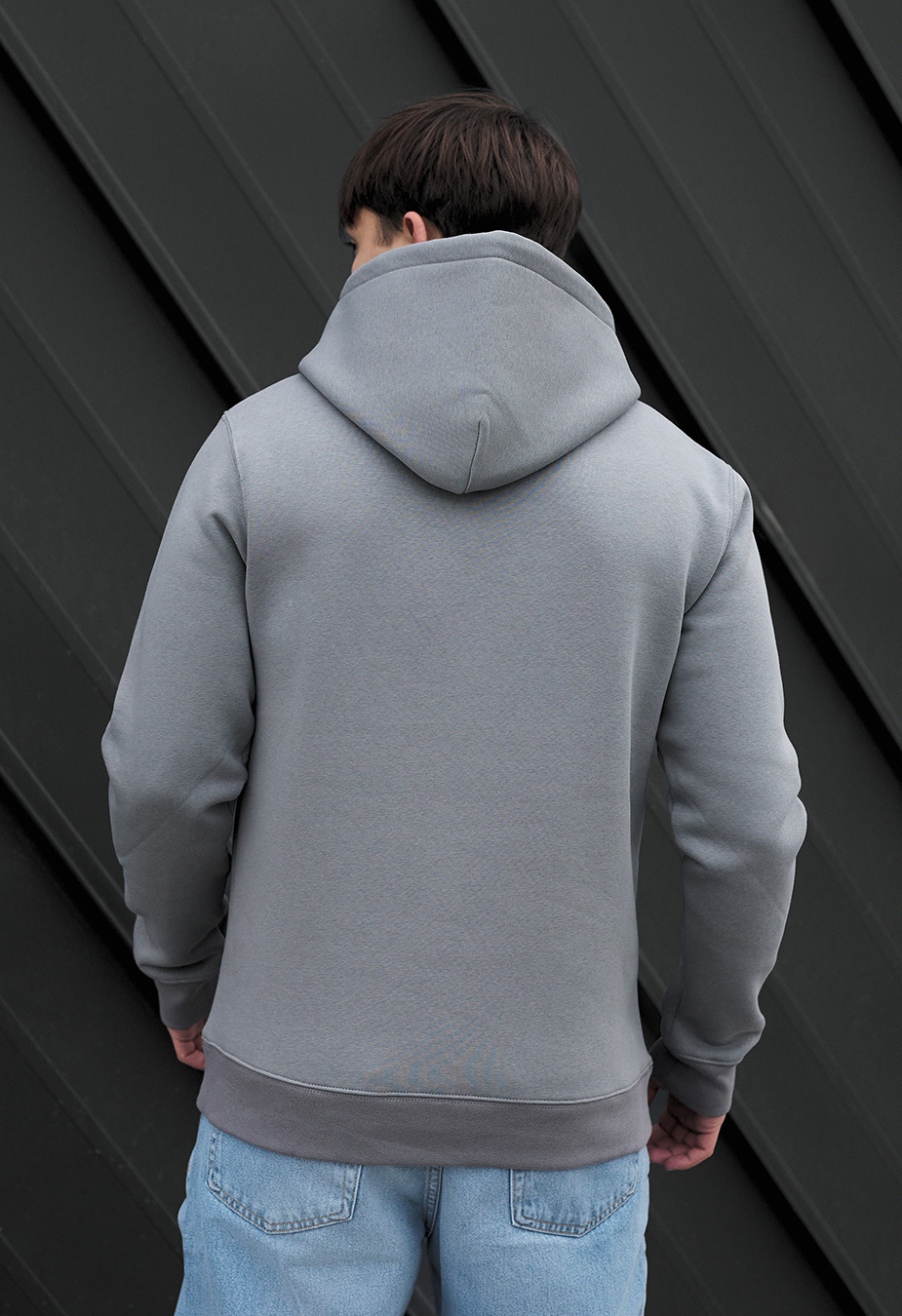 Hanorac Staff gray basic fleece
