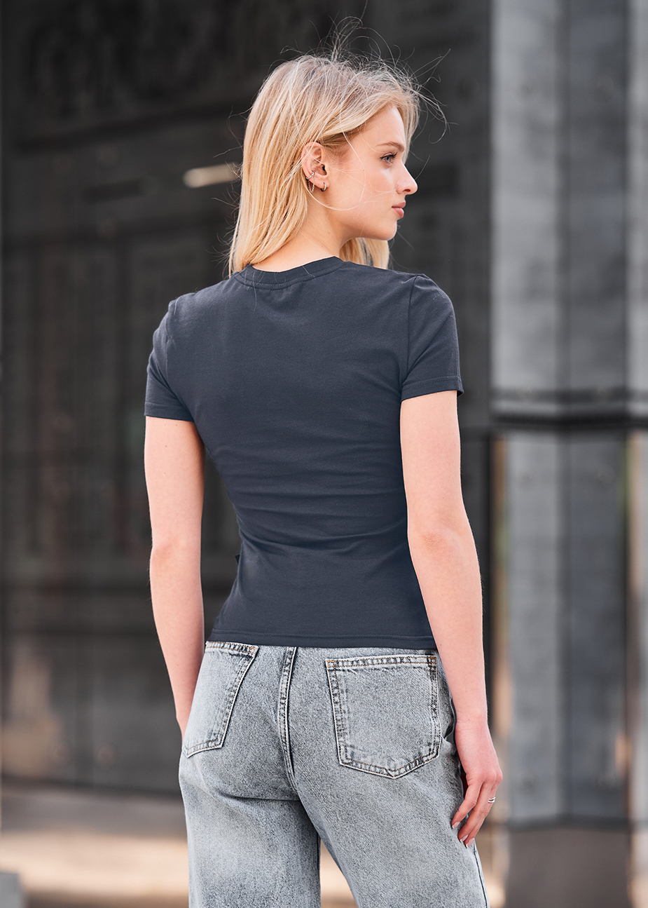Tricou de damă Staff re navy
