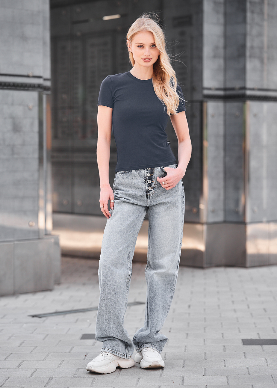 Tricou de damă Staff re navy