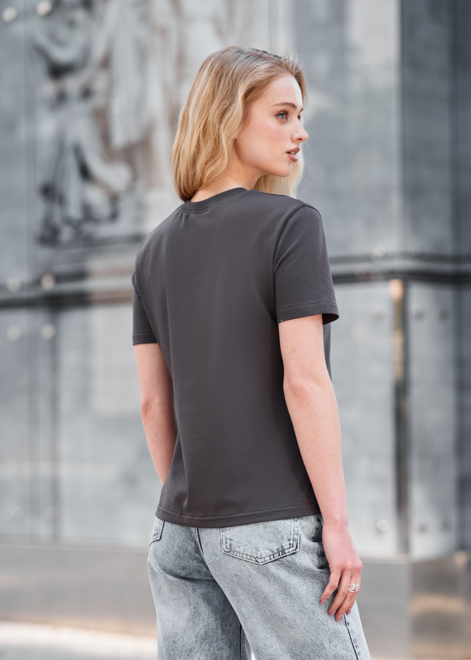 Tricou de damă Staff dy dark gray