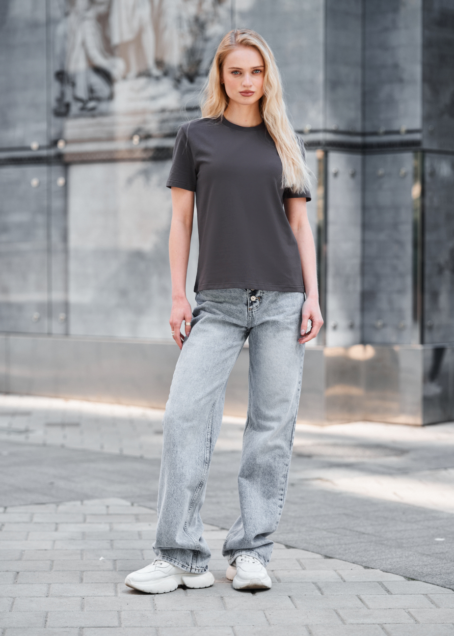 Tricou de damă Staff dy dark gray